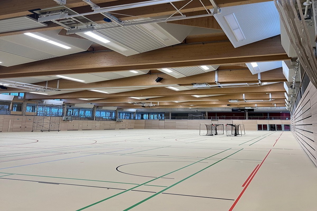 Neubau 4-fach Sporthalle, Erlangen